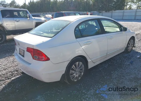 2008 Honda Civic Lx из США, поврежденный, VIN 1HGFA16578L018460